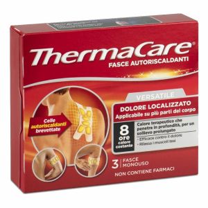 Thermacare Fasce Autoriscaldanti Versatile 3 Pezzi