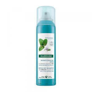 Klorane Shampoo Secco Alla Menta Acquatica Anti-inquinamento e Detox 150ml