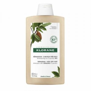 Klorane Shampoo Al Burro di Cupuaçu Capelli Molto Secchi O Rovinati 400ml