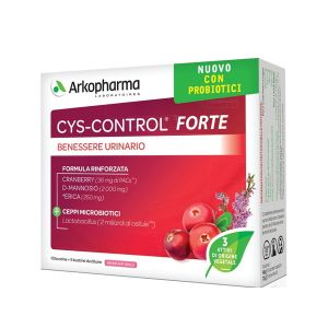 Arkopharma Cys Control Forte integratore per infezioni urinarie 10+5 bustine