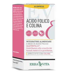 Erba Vita Acido Folico Colina 60 Compresse