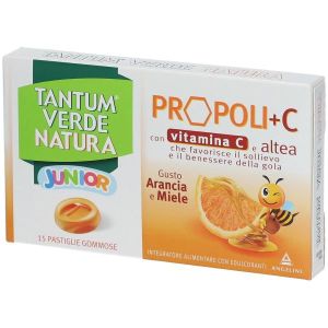 Tantum Verde Natura Junior Propoli+c 15 Pastiglie