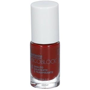 Dermovitamina Micoblock 3 In 1 Smalto Idratante e Traspirante Rosso Mattone 5ml