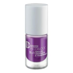 Dermovitamina Micoblock 3 In 1 Smalto Idratante e Traspirante Viola 5ml