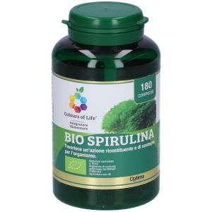 Optima Bio Spirulina Colours Of Life 180 Compresse