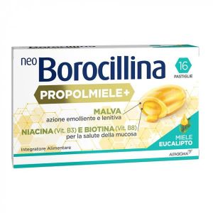 Neoborocillina Propolmiele + Miele/eucalipto 16 Pastiglie