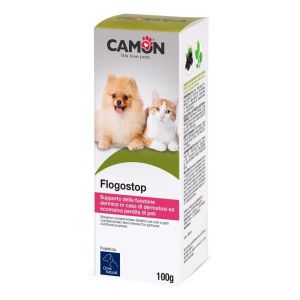 Flogostop Pasta i Dosatore Mangime Complementare Dietetico per Cani e Gatti 100g