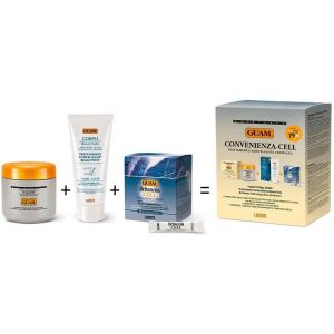 Kit Convenienza Cellulite 1 Fanghi D'alga Guam 500g + 1 Crema Anticellulite Bioactivity 200ml + 1 Britannia Cell 30 Bustine