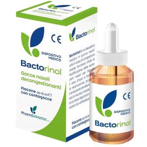 Bactorinol Gocce Nasali Decongestionanti 15ml - Sollievo Rapido