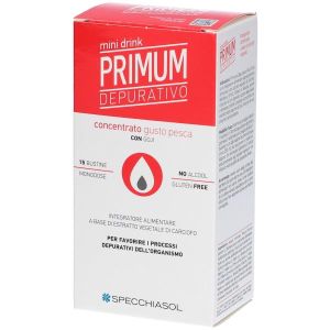 Specchiasol Primum Depurativo Minidrink Pesca Integratore Alimentare