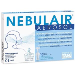 Nebulair Aerosol Soluzione Ipertonica 10 Fiale  3ml Acqterm Globuli Contenitore MONOdose