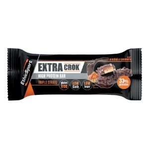 Ethicsport Extra Crok Barretta Arachidi e Caramello 50g