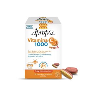 Apropos Vitamina C 1000 Retard - Senza Zuccheri - Compresse Deglutibili
