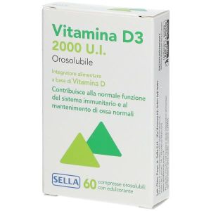 Vitamina D3 2000ui Orosolubile 60 Compresse
