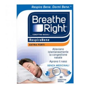 Breath Right Respirabene Cerottini Nasali Extra Forti 30 Pezzi