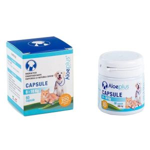 Hdr Aloeplus Capsule Cane Gatto 0-10kg 60 Capsule