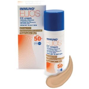 Immuno Elios Cc Cream Spf50+ Tinted Medium 40ml