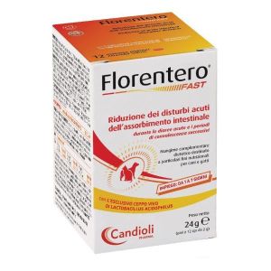 Candioli Florentero Fast Mangime Complementare Cane/gatto Barattolo da 12 Compresse Appetibili da 2g
