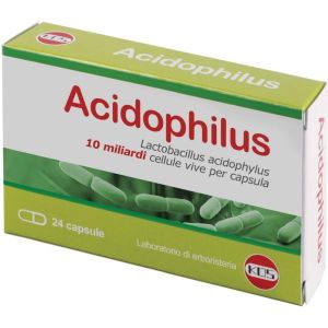 Kos Acidophilus 10 Miliardi 24 Capsule
