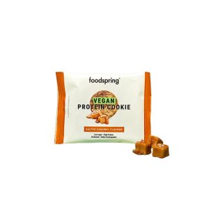 Vegan Protein Cookie Caramello Foodspring 50g