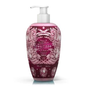 Maioliche bagnodoccia 700 ml positano rose