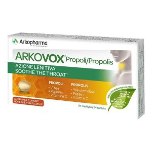 Arkopharma Arkovox Propoli Miele/limone 24 Compresse