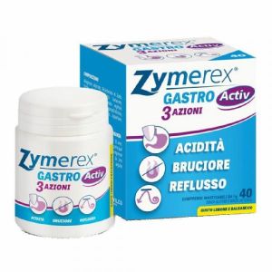 Zymerex Gastro Activ 3 Azioni 40 Compresse Masticabili
