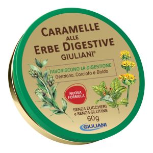 Giuliani Caramelle Digestive Senza Zucchero Nuova Formulazione 60g
