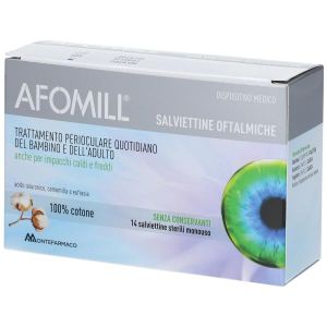 Afomill Salviettine Oftalmiche Occhi 14 Pezzi