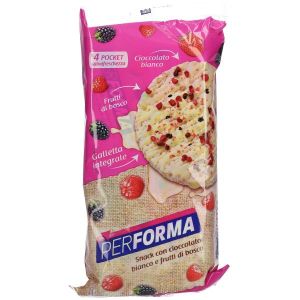 Performa Gallette Cioccolato Bianco Frutti di Bosco 132g