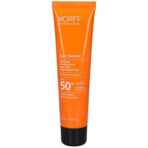 Korff Sun Secret Latte Solare Protettivo/anti-age Corpo 100ml Spf50+
