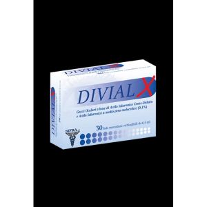 Collirio Divial X 30 Fiale  0,5ml Globuli Contenitore MONOdose
