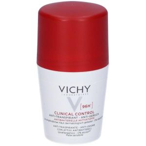 Vichy Deodorante Clinical Control 96h Anti -traspirante. No Alcool. Anti -batterico. Ipoallergenico. Pelli Sensibili. Anti -odore. 50ml