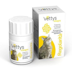 Vettys Integra Regolarita' Gatto 30 Compresse Masticabili