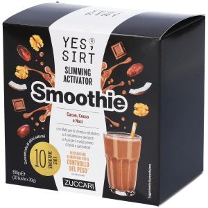 Zuccari Yes Sirt Smoothie Cacao/cocco/noci 10 Buste X 30g
