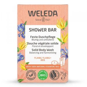 Weleda Shower Bar Saponetta Bagno Doccia Allo Ylang Ylang e Iris 75g