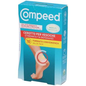 Cerotti Compeed per Vesciche Medio 10 Pezzi Carton