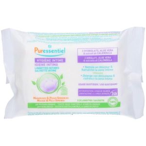 Puressentiel Salviette Intime Rinfrescanti 25 Pezzi