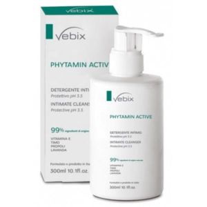 Vebix Phytamin e Detergente Intimo Protettivo Ph 3,5 300ml
