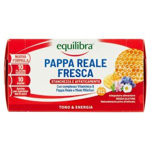 Equilibra Pappa Reale Fresca 10 Flaconcini  Globuli Contenitore MONOdose