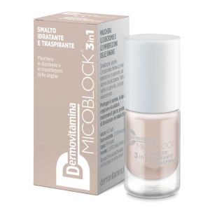Dermovitamina Micoblock 3in1 Smalto Idratante e Traspirante Beige 5ml