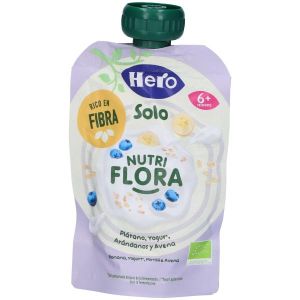 Hero Baby Solo Pouch Nutriflora Yogurt Banana Avena Mirtilli 100g