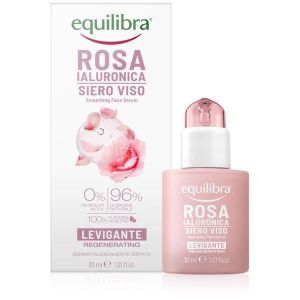 Equilibra Rosa Ialuronica Siero Viso Levigante 30ml