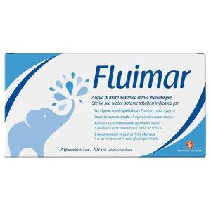 Fluimar Acqua di Mare Isotonica 20 Fiale da 5ml