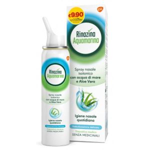 Soluzione Isotonica Rinazina Aquamarina Aloe Delicata Promo 100ml