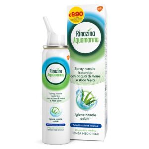 Soluzione Isotonica Rinazina Aquamarina Aloe Intensa Promo 100ml