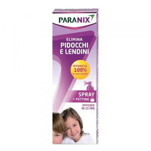 Paranix Spray Trattamento Antipediculosi 100ml + Pettine Regolamento Mdr