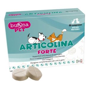 Buona Pet Articolina Forte Mangime Complementare per Cani e Gatti 60 Compresse
