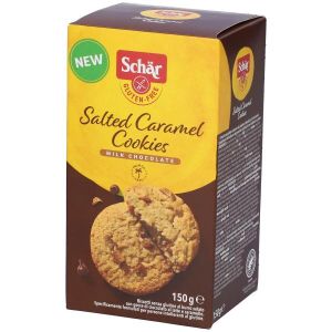 Schar Salted Caramel Cookies i Gocce di Cioccolato Al Latte e Caramello 150g