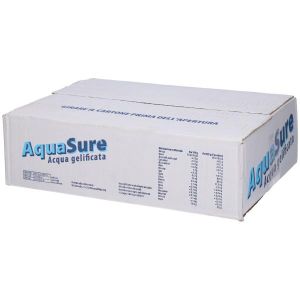 Aquasure Acqua Gel Gelificata per Disfagia Gelatina Al Gusto Arancia 24x125g